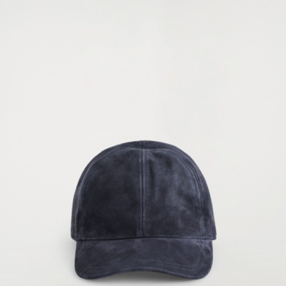 rag & bone Navy Suede Cap